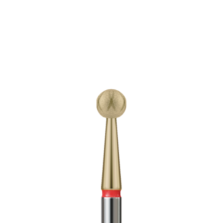 Fresa de diamante - Bola de 3,1 mm con recubrimiento de circón.