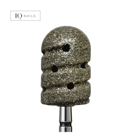 Diamantová fréza – Podologický valec s otvormi, priemer 13,0 mm