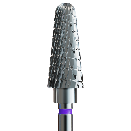 Hard metal cutter - Rounded cone 6 mm