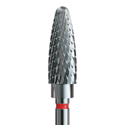 Hard metal cutter - flame-shaped 5 mm