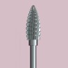 Hard metal cutter - flame-shaped 6 mm
