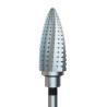 Hard metal cutter - "flame-shaped 6 mm