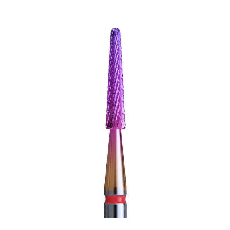 Carbide 3-in-1 Cuticle Cutter with Kameleon Coating - Fine Cone