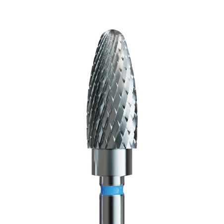 Fresa de carburo para híbrido, gel y acrílico - cono estándar.