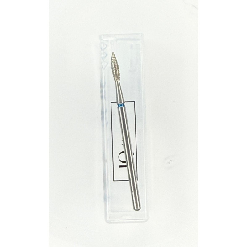 Diamond cutter (sharp point), medium grit, diameter 2.1 mm