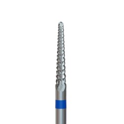 Fresa de carburo - cono estándar (194.190.023), rayas azules.