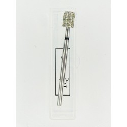 Diamond cutter - Cylindrical 5.0 mm with rounded edges black stripe