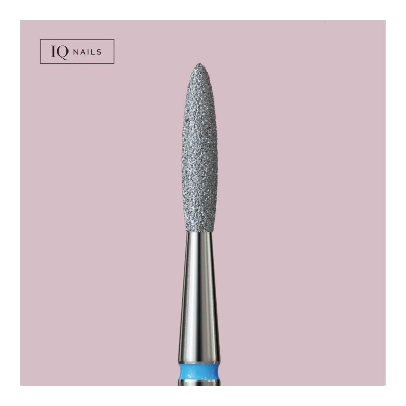 Fresa de diamante para cutículas - punta estándar de 2,1 mm.