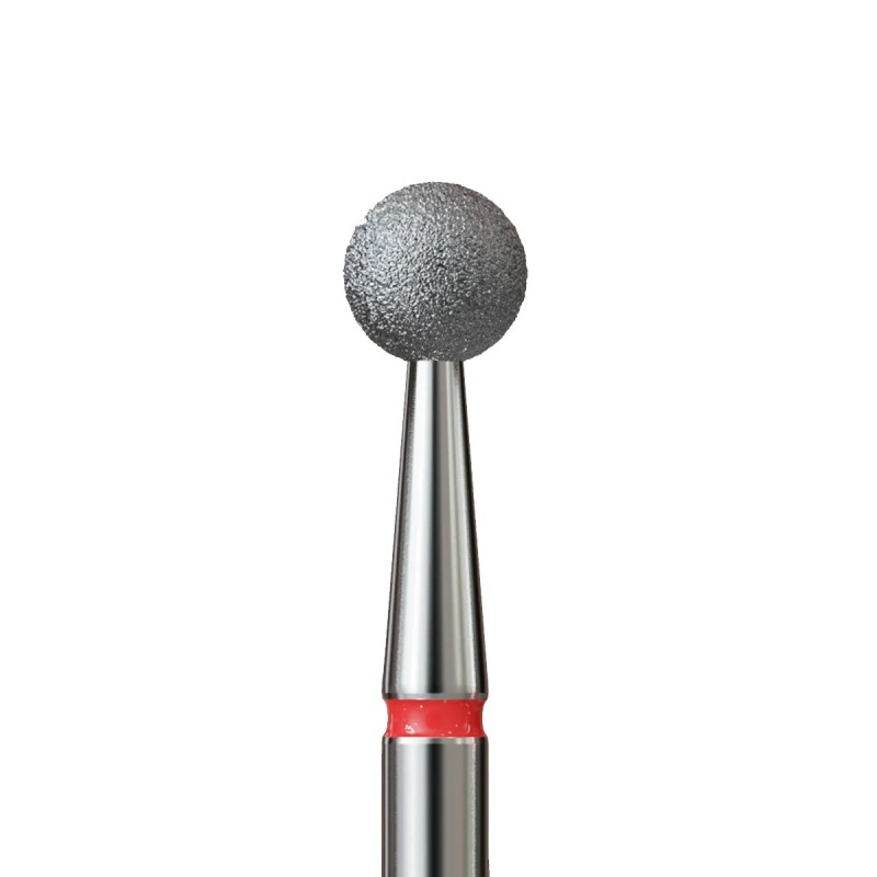 Fresa de diamante - bola fina de 2,5 mm.