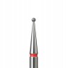 Diamond nail cuticle bit, fine ball, 1.8 mm