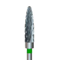Frez z węglika do akrylu – zbierający stożek 4,0 mm (zielony pasek)
